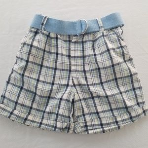 Boys plaid shorts (3 toddler)